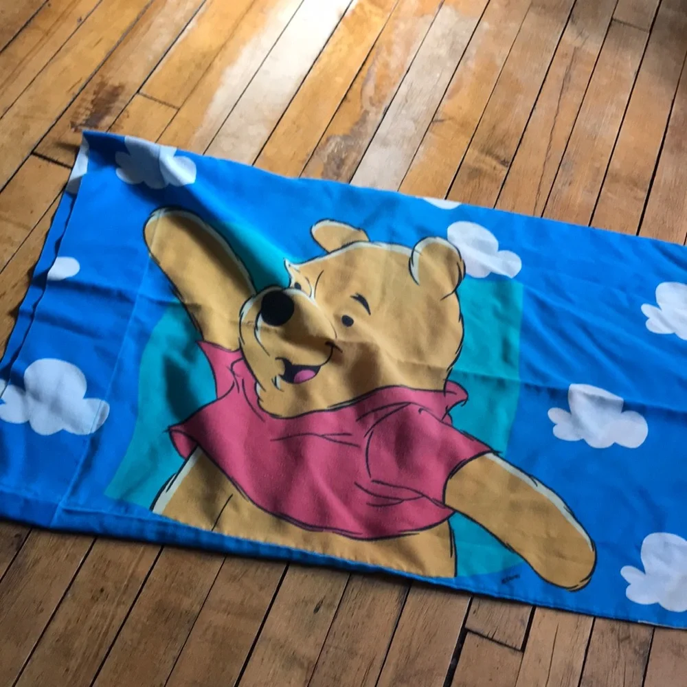 Disney Blue and‎ Tan Character Fabric